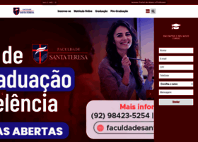 Faculdadesantateresa.edu.br thumbnail