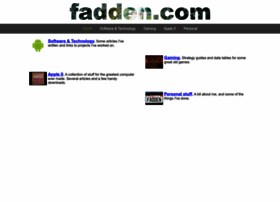 Fadden.com thumbnail