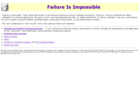 Failureisimpossible.com thumbnail