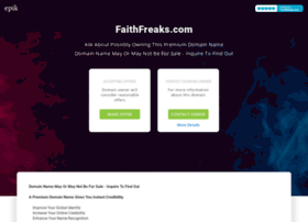 Faithfreaks.com thumbnail