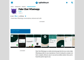 Fake-chat-whatsapp.en.uptodown.com thumbnail