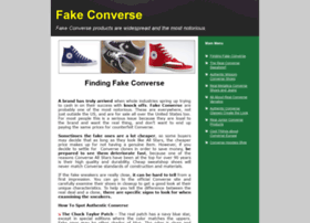 Fakeconverse.com thumbnail