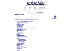 Faktoider.nu thumbnail Faktoider.nu thumbnail
