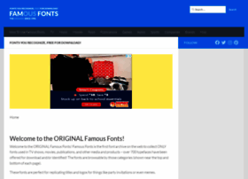 Famfonts.com thumbnail