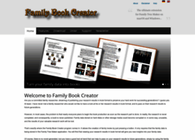 Familybookcreator.com thumbnail