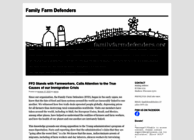 Familyfarmdefenders.org thumbnail