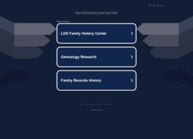 Familyhistorycenter.info thumbnail Familyhistorycenter.info thumbnail