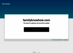 Familyknowhow.com thumbnail