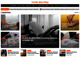 Familyspiceblog.com thumbnail