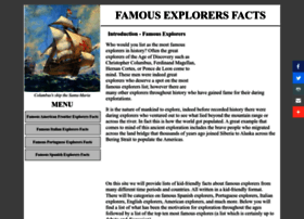 Famous-explorers-facts.com thumbnail