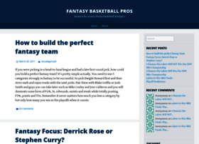Fantasybasketballpros.com thumbnail