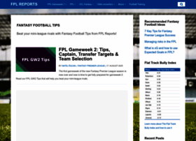 Fantasyfootballreports.com thumbnail