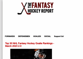 Fantasyhockeyreport.com thumbnail