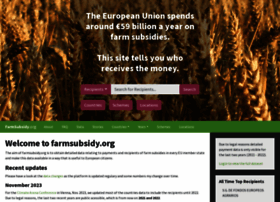 Farmsubsidy.org thumbnail