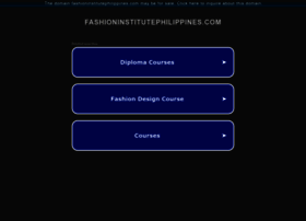 Fashioninstitutephilippines.com thumbnail