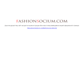 Fashionsocium.com thumbnail