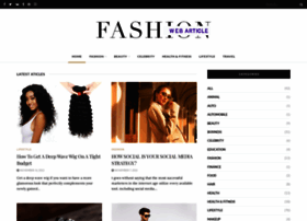 Fashionwebarticle.com thumbnail