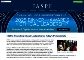 Faspe-ethics.org thumbnail