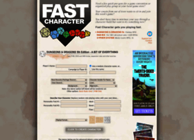 Fastcharacter.com thumbnail