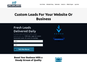 Fastemailleads.com thumbnail