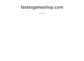 Fastergameshop.com thumbnail