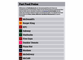 Fastfoodpreise.de thumbnail