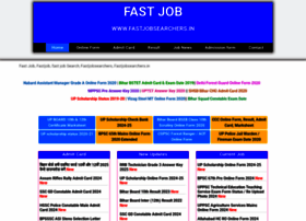 Fastjobsearchers.in thumbnail