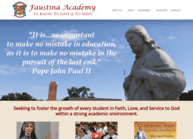 Faustinaacademy.com thumbnail
