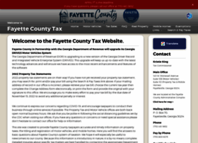 Fayettecountytaxcomm.com thumbnail