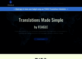 Feagletranslations.com thumbnail