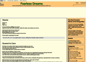 Fearlessdreams.com thumbnail