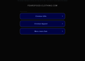 Fearofgod-clothing.com thumbnail