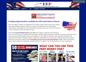 Federalfundingprograms.org thumbnail