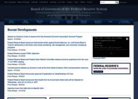 Federalreserve.gov thumbnail