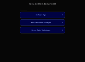 Feel-better-today.com thumbnail
