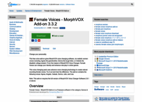 Female-voices-morphvox-add-on.updatestar.com thumbnail