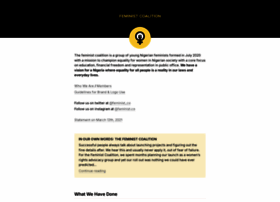 Feministcoalition2020.com thumbnail