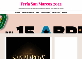 Feriasanmarcos.org thumbnail