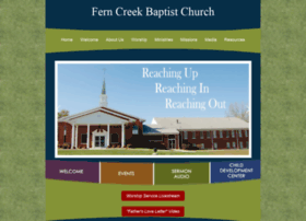 Ferncreekbaptist.org thumbnail