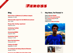 Feross.org thumbnail