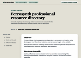 Ferrosynth.shop thumbnail
