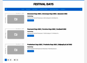 Festivaldays.in thumbnail