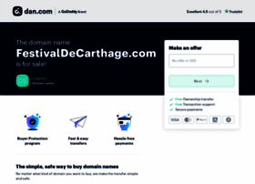 Festivaldecarthage.com thumbnail