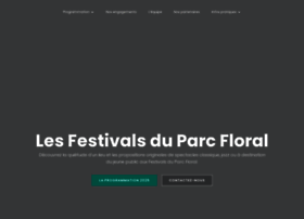 Festivalsduparcfloral.paris thumbnail