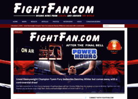 Fightfan.com thumbnail