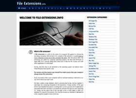 File-extensions.info thumbnail