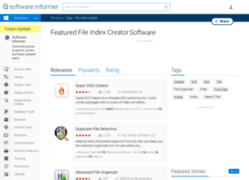 File-index-creator.software.informer.com thumbnail