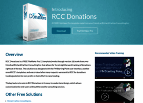Filemakerdonations.com thumbnail