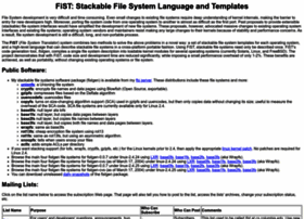 Filesystems.org thumbnail