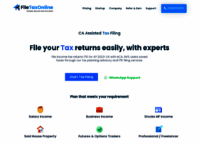 Filetaxonline.in thumbnail